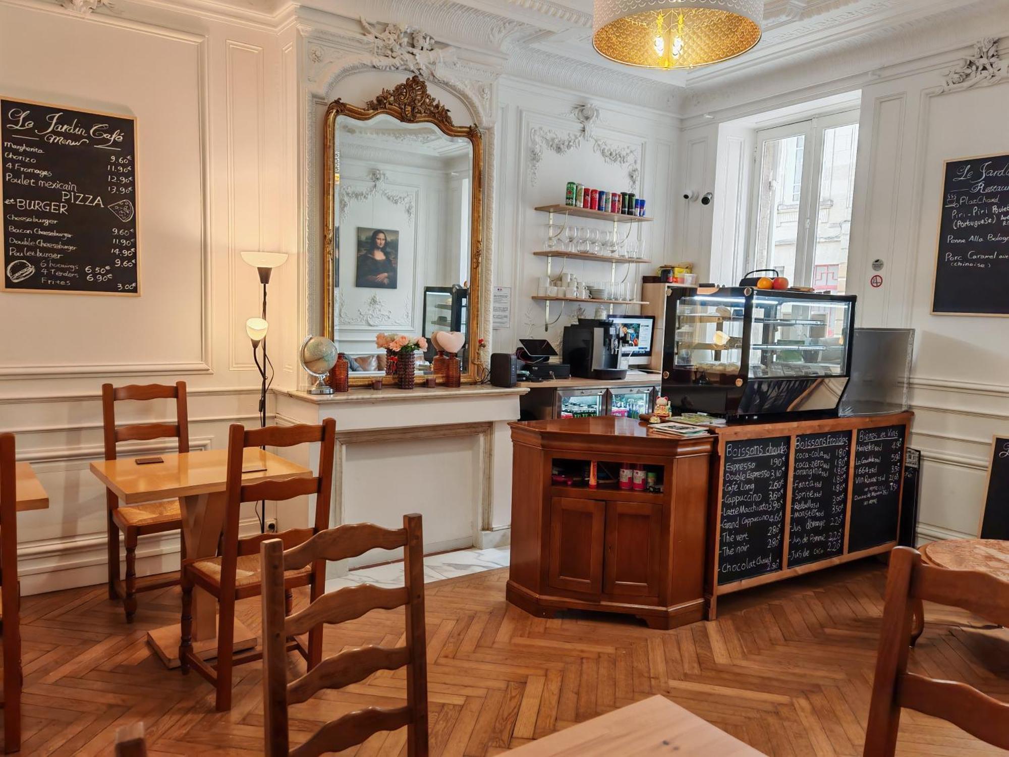 Le Jardin Cafe Bed & Breakfast Bordeaux Exterior photo